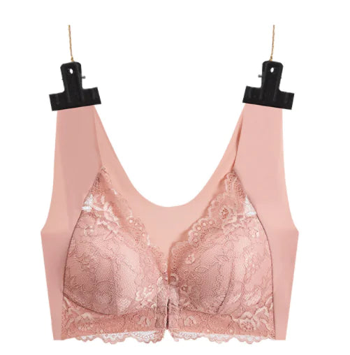 WOLFF Elegant Support Bra with Delicate Lace (One Piece) - Lingerie
