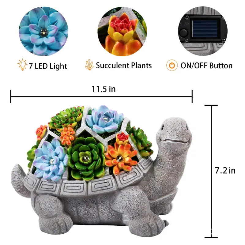 Solar Statue Garden Decoration - 888
