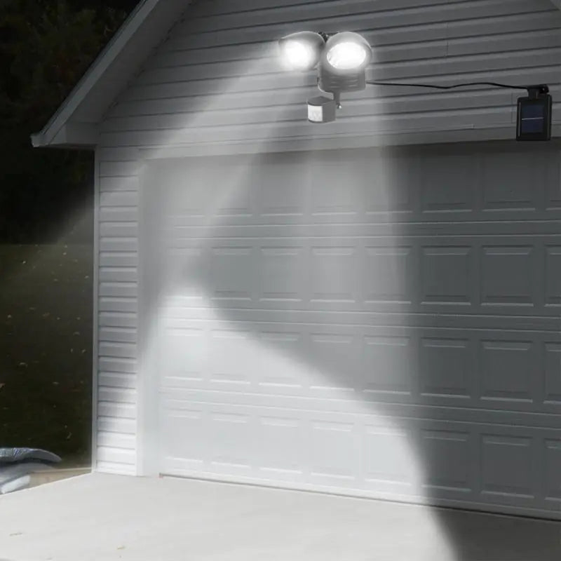 Dual-Head Solar Sensor Spotlight - 888