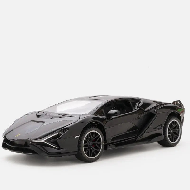 Alloy Car Model with Light and Sound Features