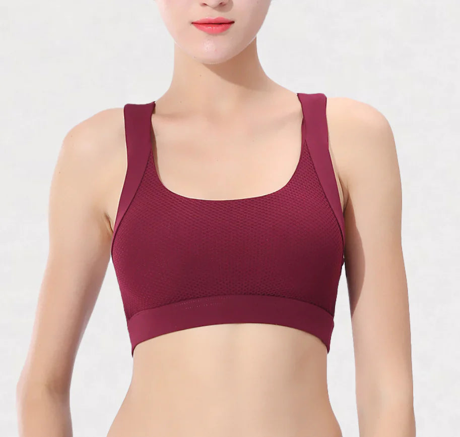 New Sports Bra for Yoga and Fitness with Support - Lingerie