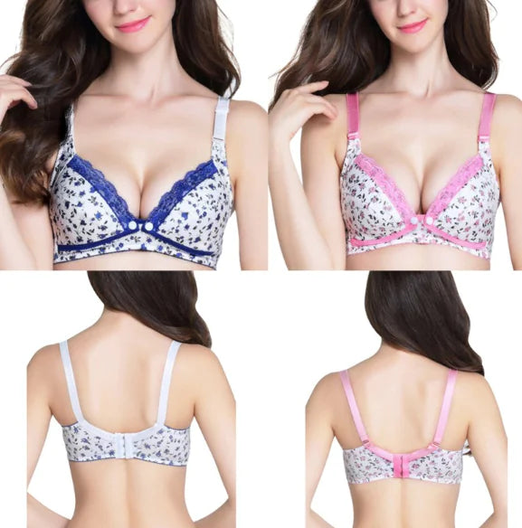 Pregnancy and Nursing Front-Closure Bra - 888