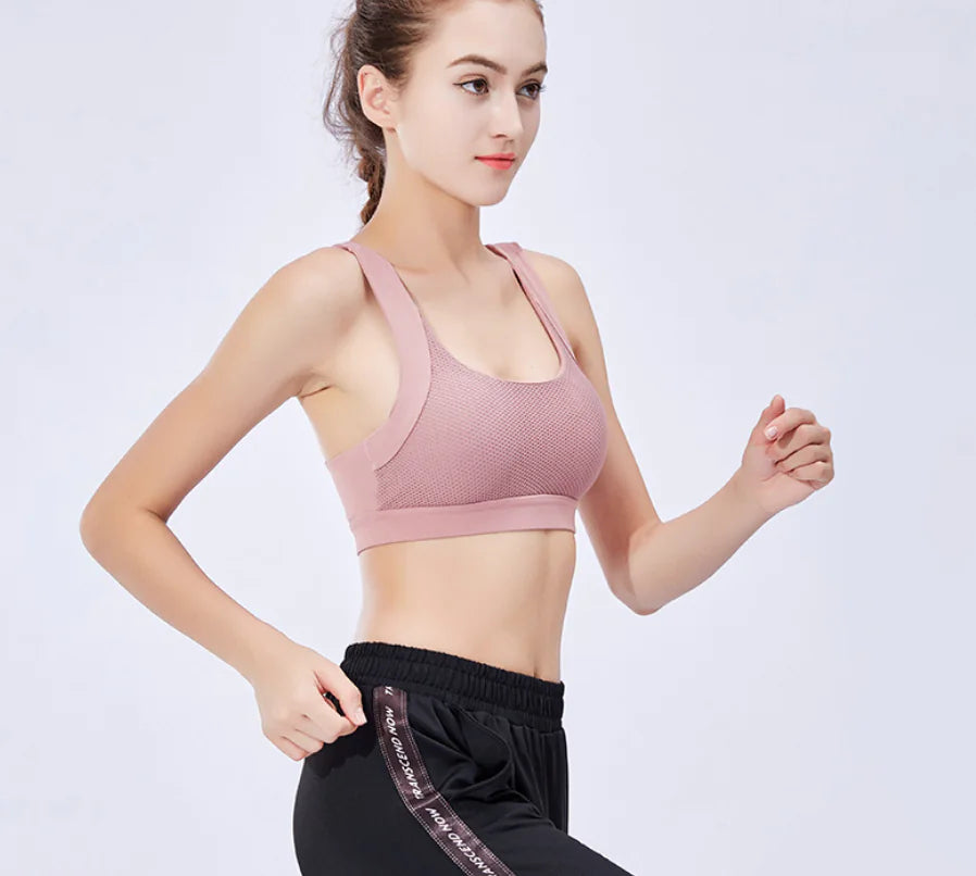 New Sports Bra for Yoga and Fitness with Support - Lingerie