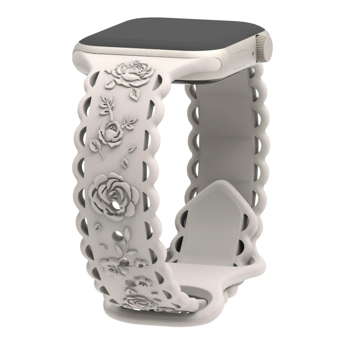 Rose Silicone Band