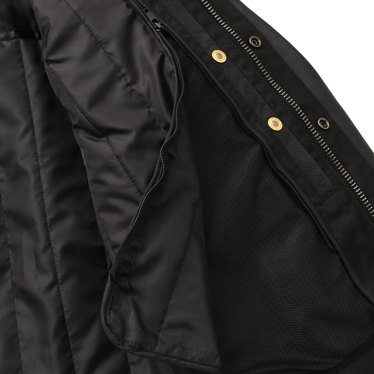 Nightstrike Men’s Motorcycle Leather Jacket