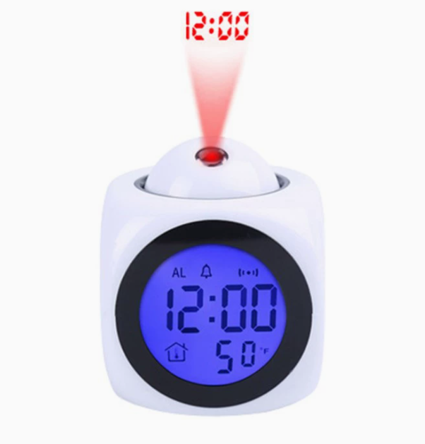 Creative Projection Alarm Clock-888