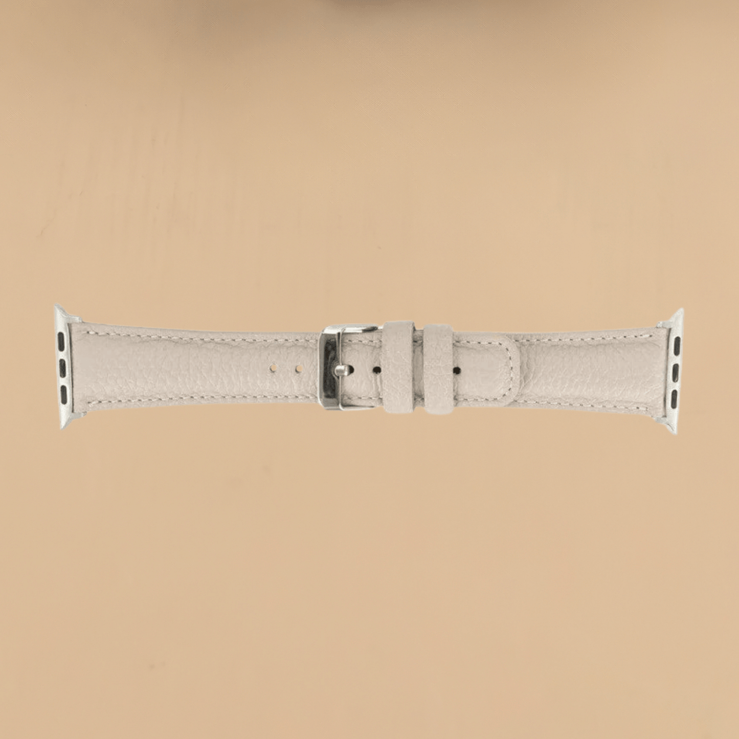 Apple Watch Cream Leather Strap - Boston