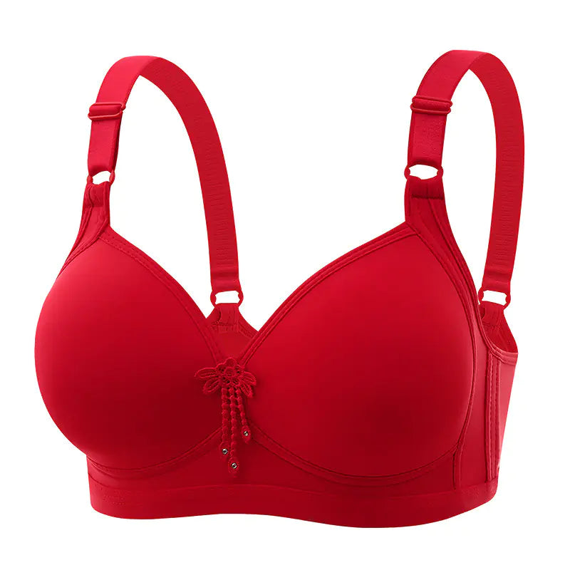 New Plus Size Simple Smooth Wireless Bra - Lingerie