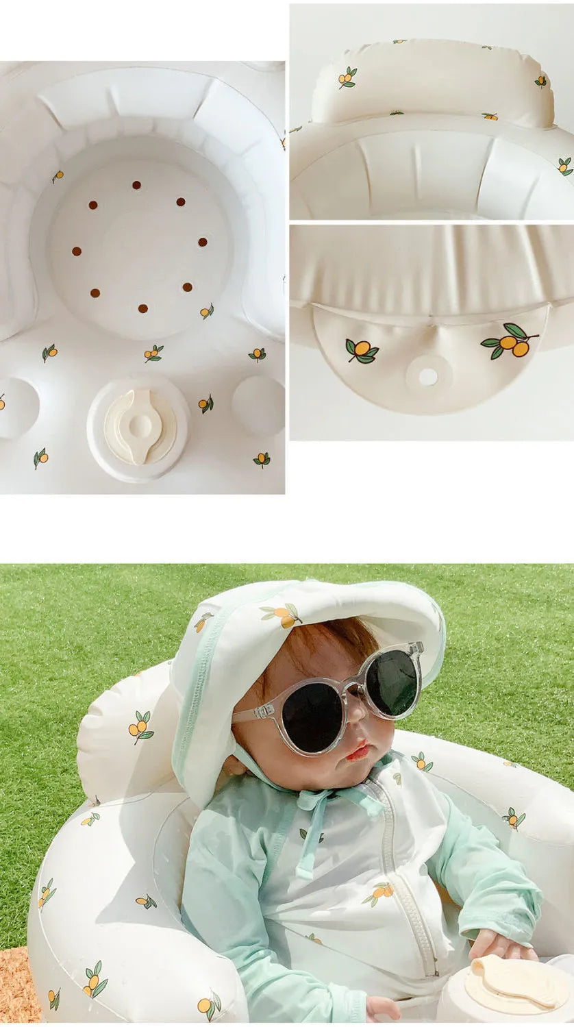 Inflatable Baby Chair for Dining & Bath - 888