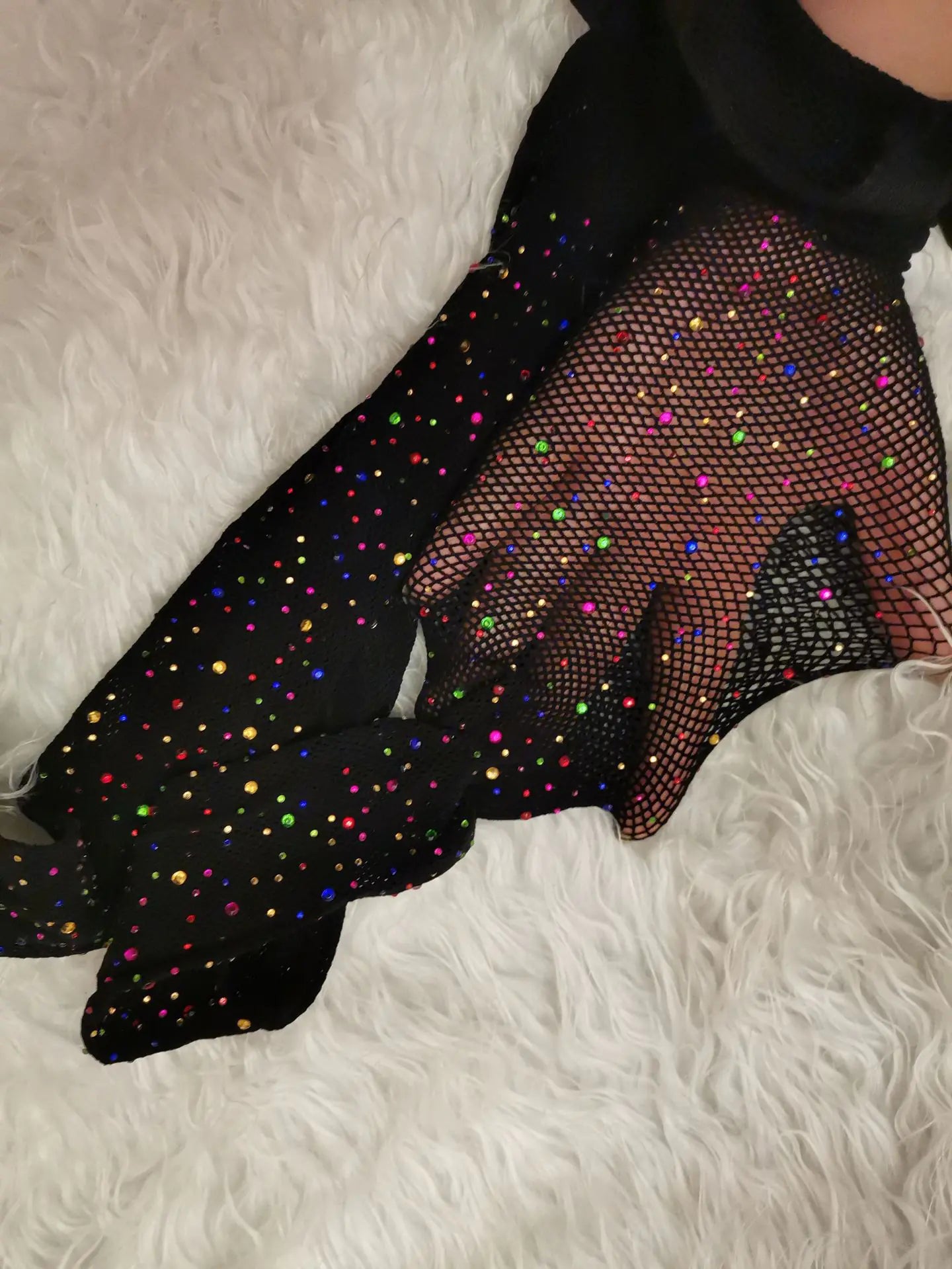 Sexy Fishnet Stockings with Hot Drilling Design - Lingerie