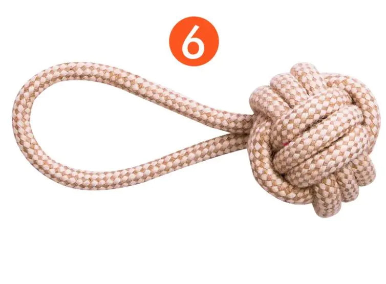 Cotton Hemp Dog Toy Set - 888