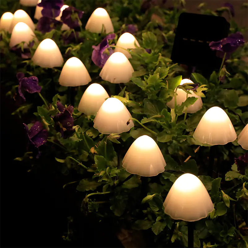 LED Solar Mushroom Lights for Outdoor Garden Decor - 888
