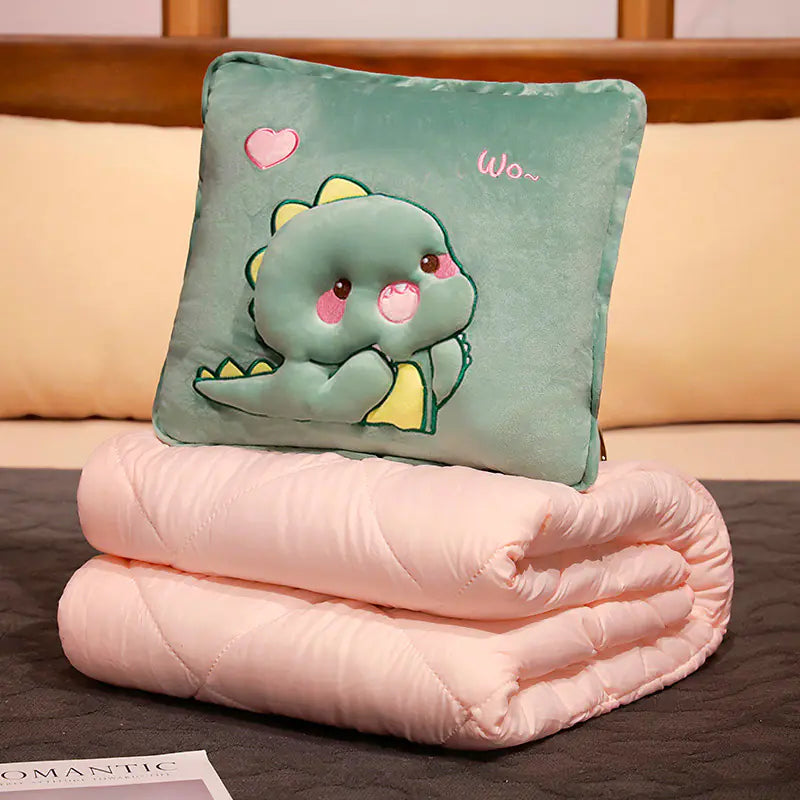 2-in-1 Three-Dimensional Pillow Quilt