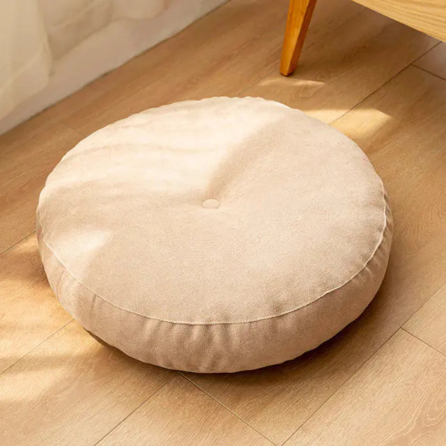 Stylish Pure Color Yoga Cushion for Comfort and Support