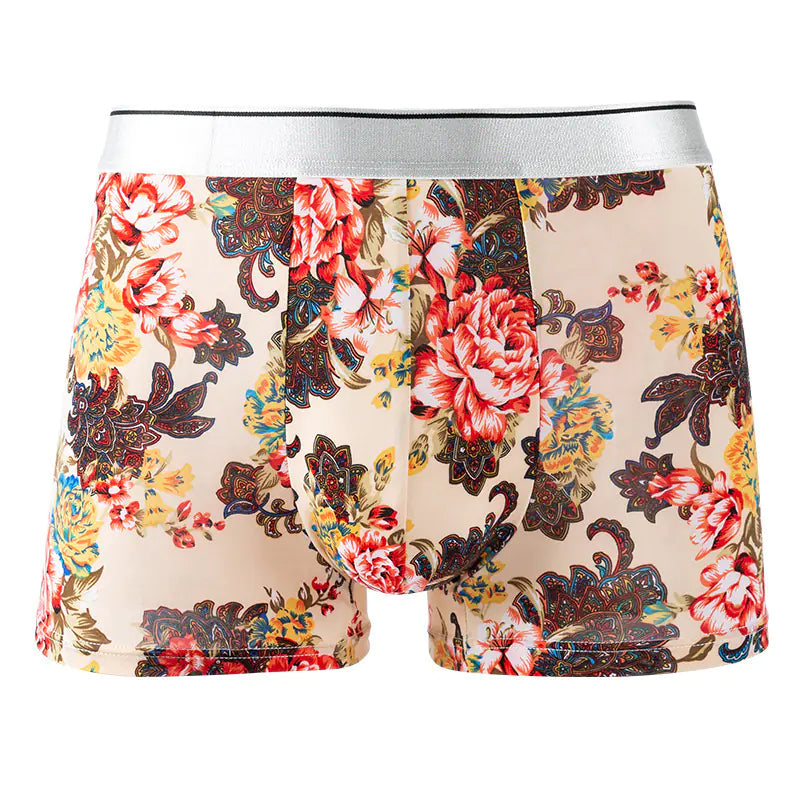 Men's Ice Silk Boxers - Comfortable and Breathable - Lingerie