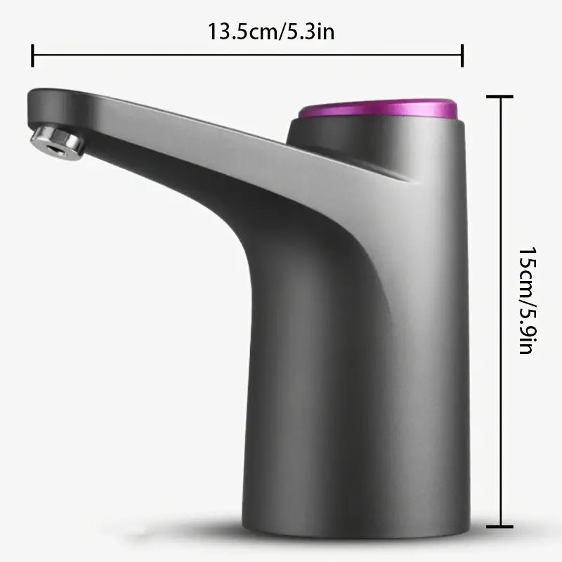 Wireless Portable USB Charging Water Bottle Pump