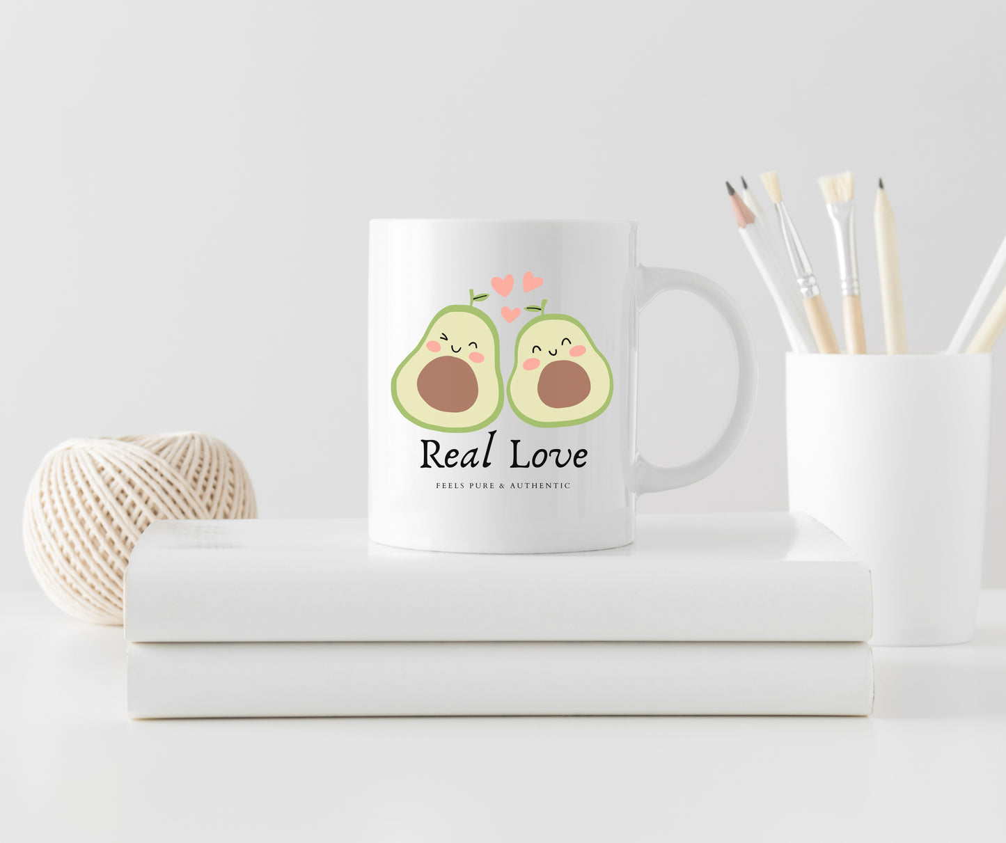 Avocado Mug, Reel Love Mug, Couples Mug, Valentine's Day Mug, Cute Avocado Coffee Mug, Valentine Coffee Mug, Valentine gift (11oz, 15oz)