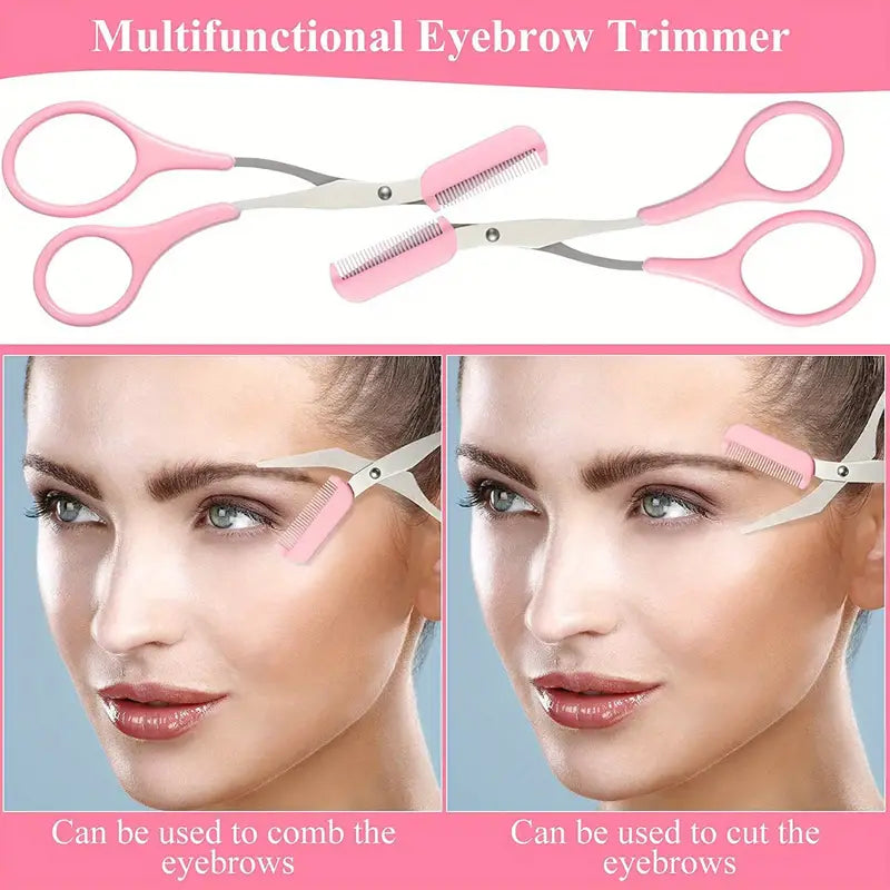 Eyebrow Scissors & Comb Set - 888