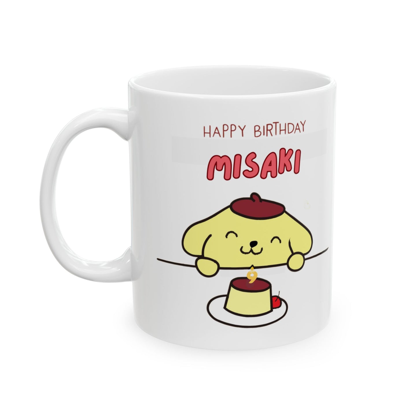 Happy Birthday Cartoon Ceramic Mug - Fun Gift for Kids