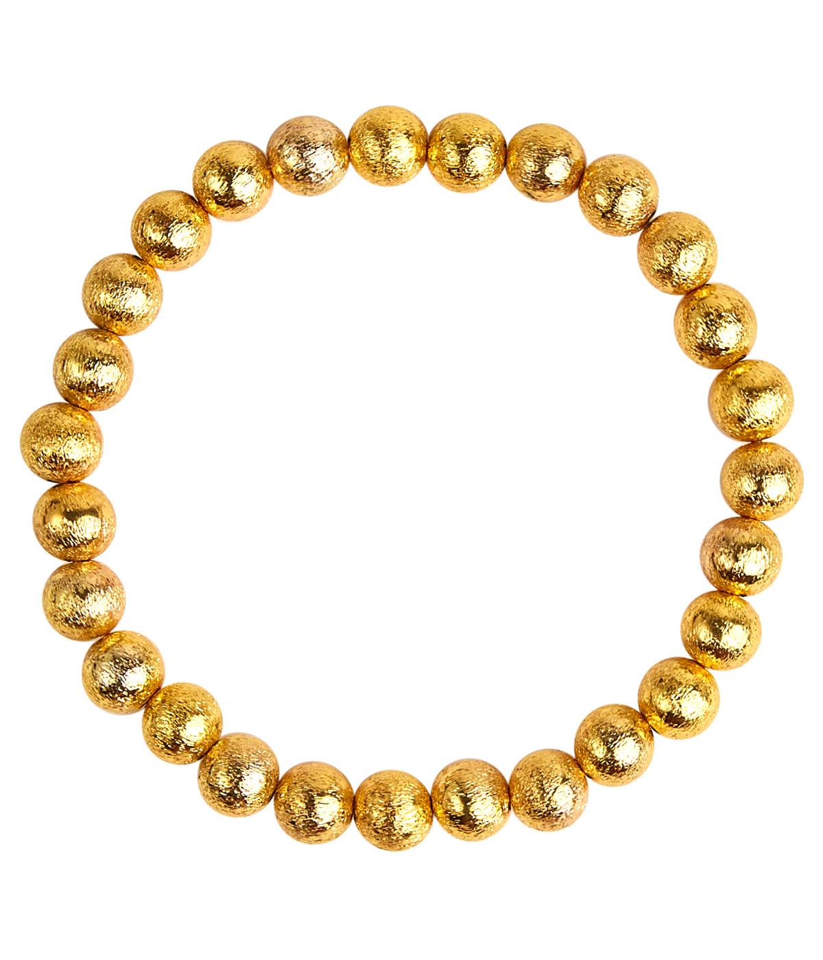 Georgia - Gold Beaded Bracelet