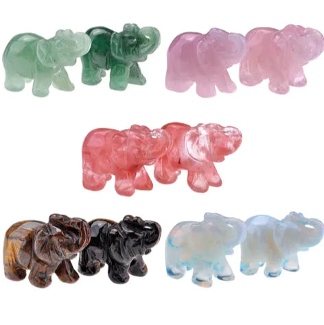 1.5'' Elephant Crystal Art - 888