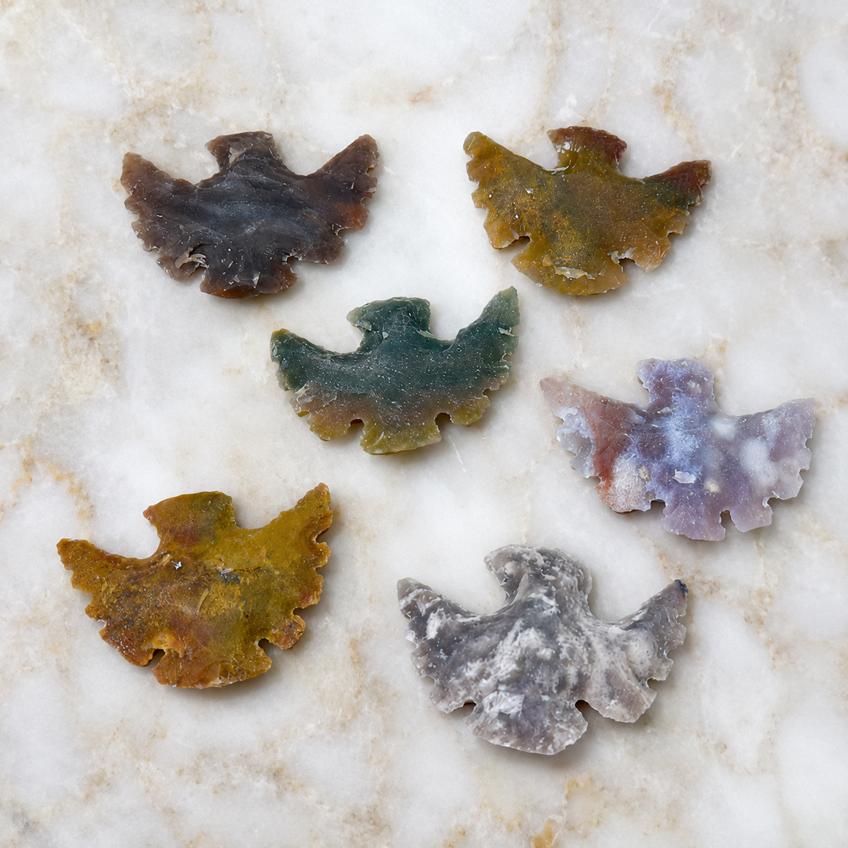 Fancy Arrowhead Point, Eagle Shaped Arrow Head.