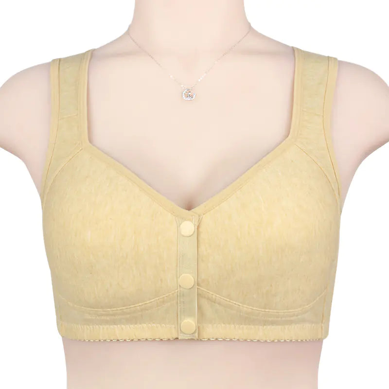 Front-Closure Plus Size Comfort Wireless Bra - Lingerie