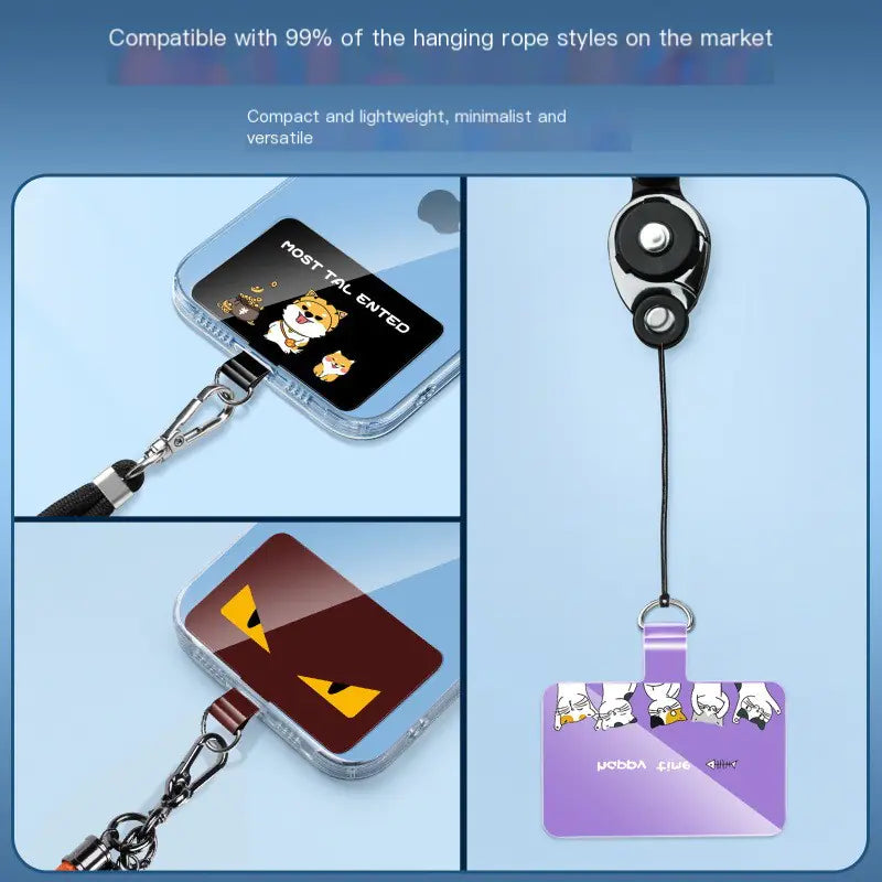 Universal Phone Lanyard Clip and Secure Holder