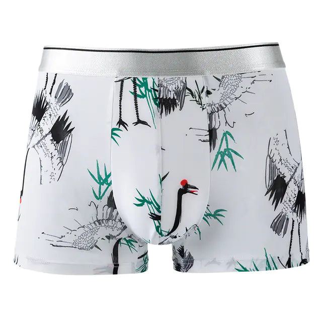 Men's Ice Silk Boxers - Comfortable and Breathable - Lingerie