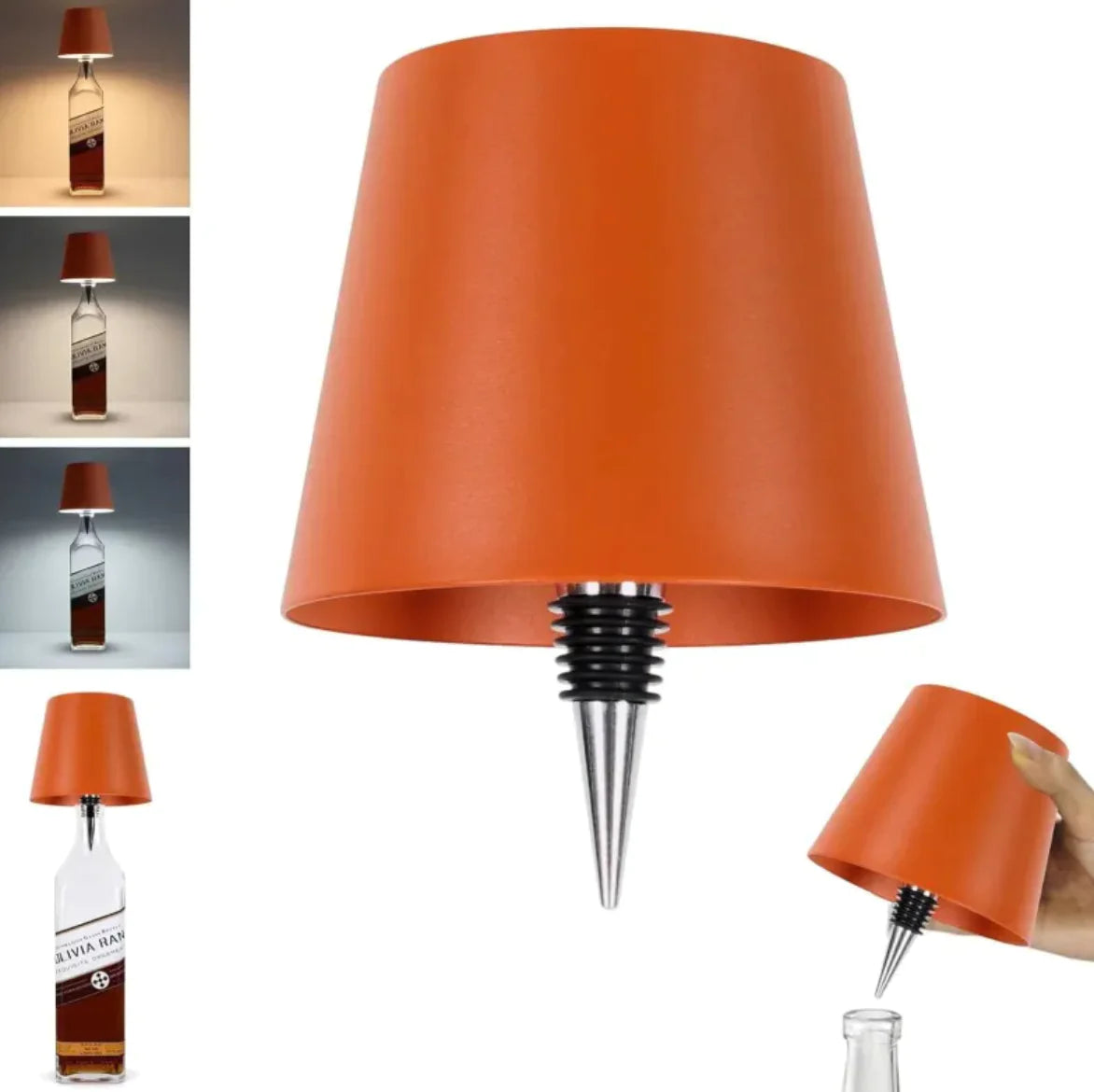 LED Wine Bottle Table Lamp - 888