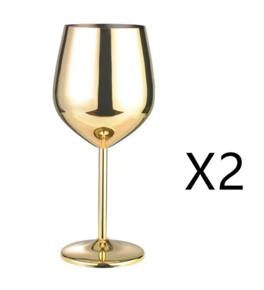 Stainless Steel Wine Glass - 888