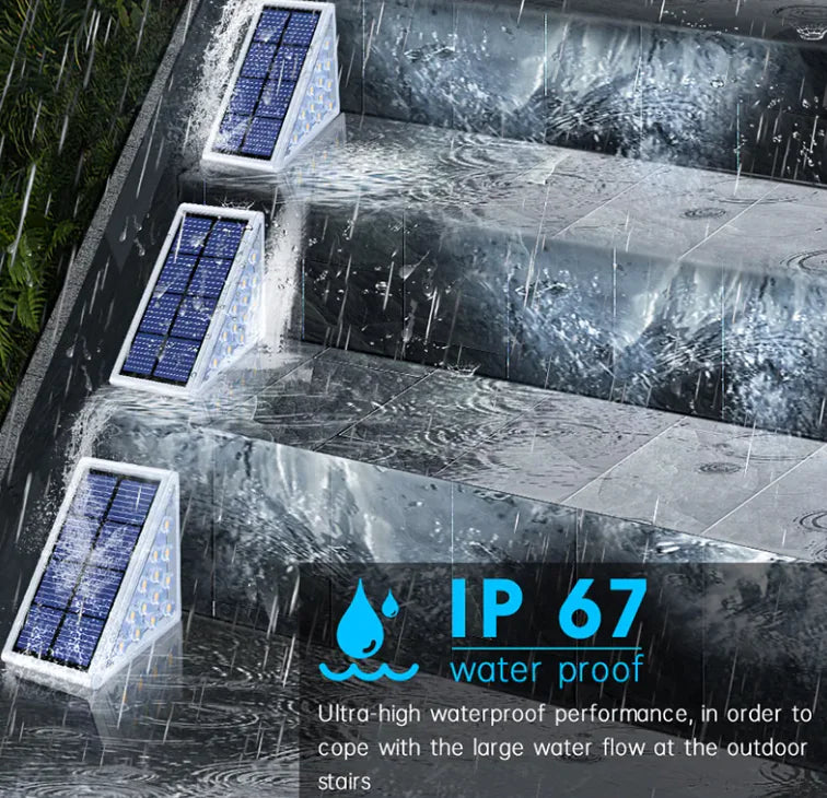 Solar-Powered Step Light - 888