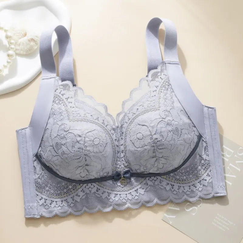 Summer Slim Lace Bra for Full Bust Support and Comfort - Lingerie