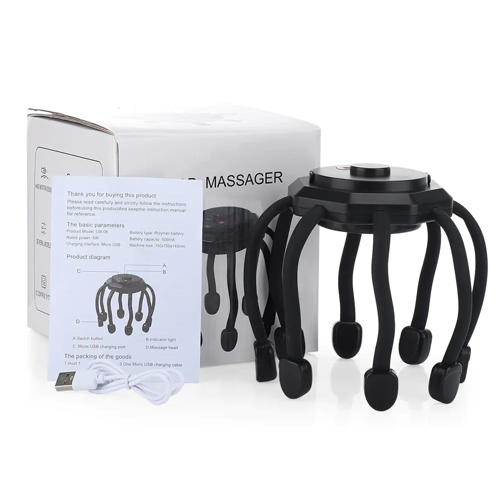 Octopus Electric Head Massager - 888