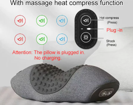 Massagegerät für die Halswirbelsäule, Wärmekissen