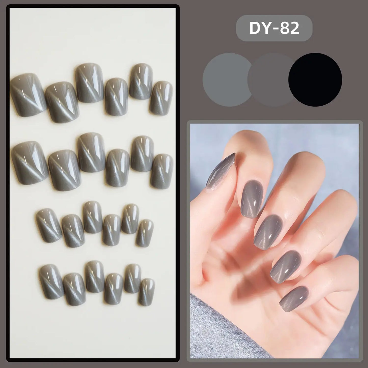 Gradient Finish Nail Tips