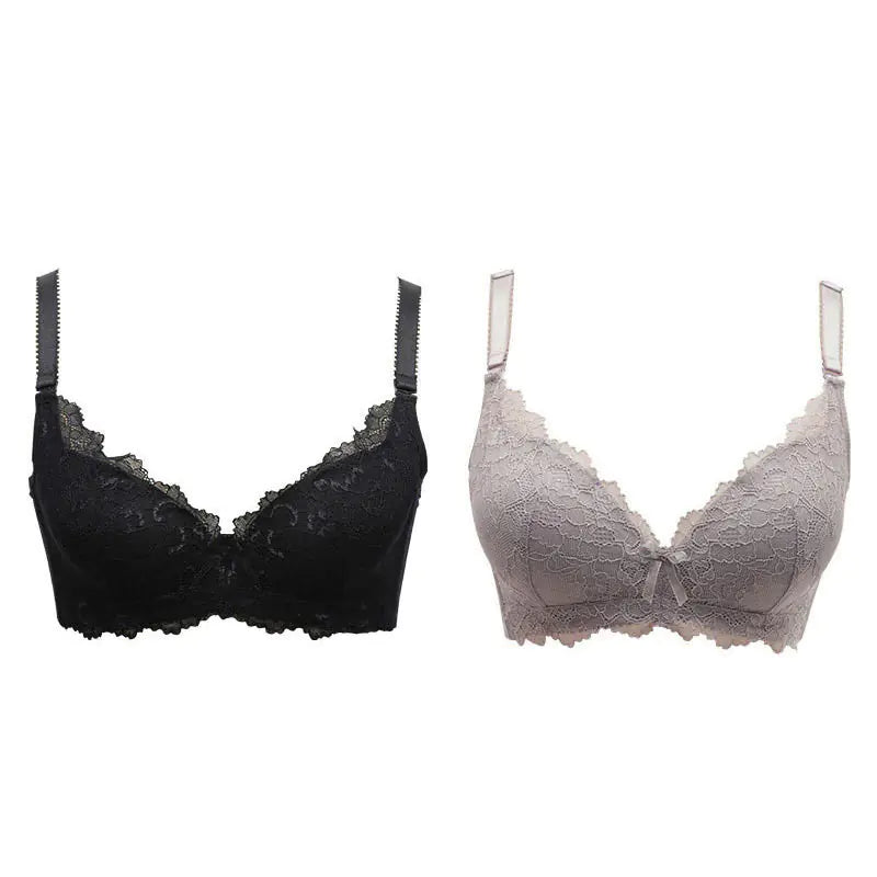Wireless Bra for Small Bust with Gathered Design - Lingerie
