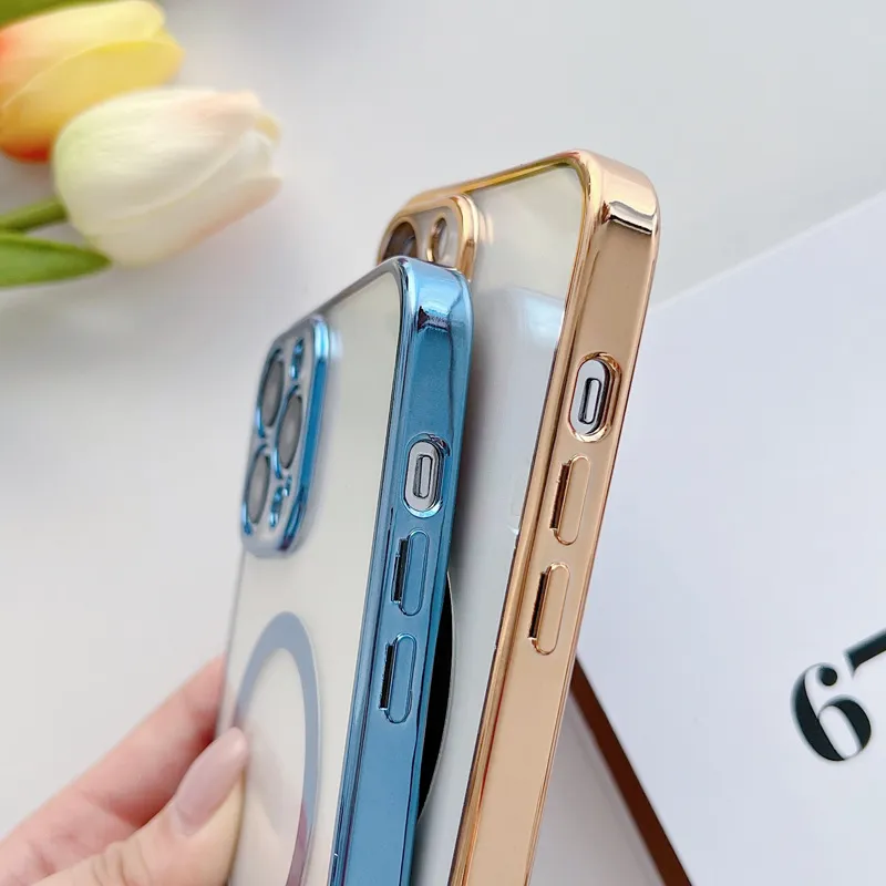 For Apple iPhone 14 13 12 11 Pro Max Case Mag Safe Magnetic Camera Lens Cover - Us seller