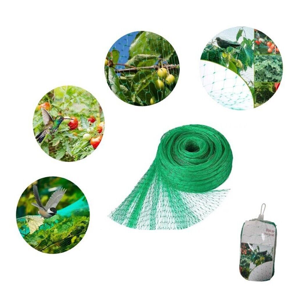 33FT Anti Bird Netting Pond Net Protection Tree Crops Plants Fruits - spt
