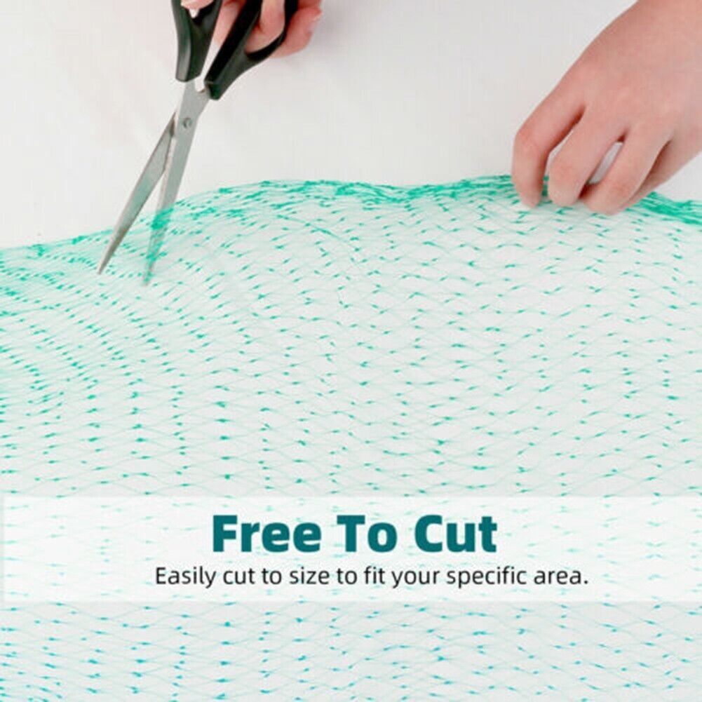 33FT Anti Bird Netting Pond Net Protection Tree Crops Plants Fruits - spt