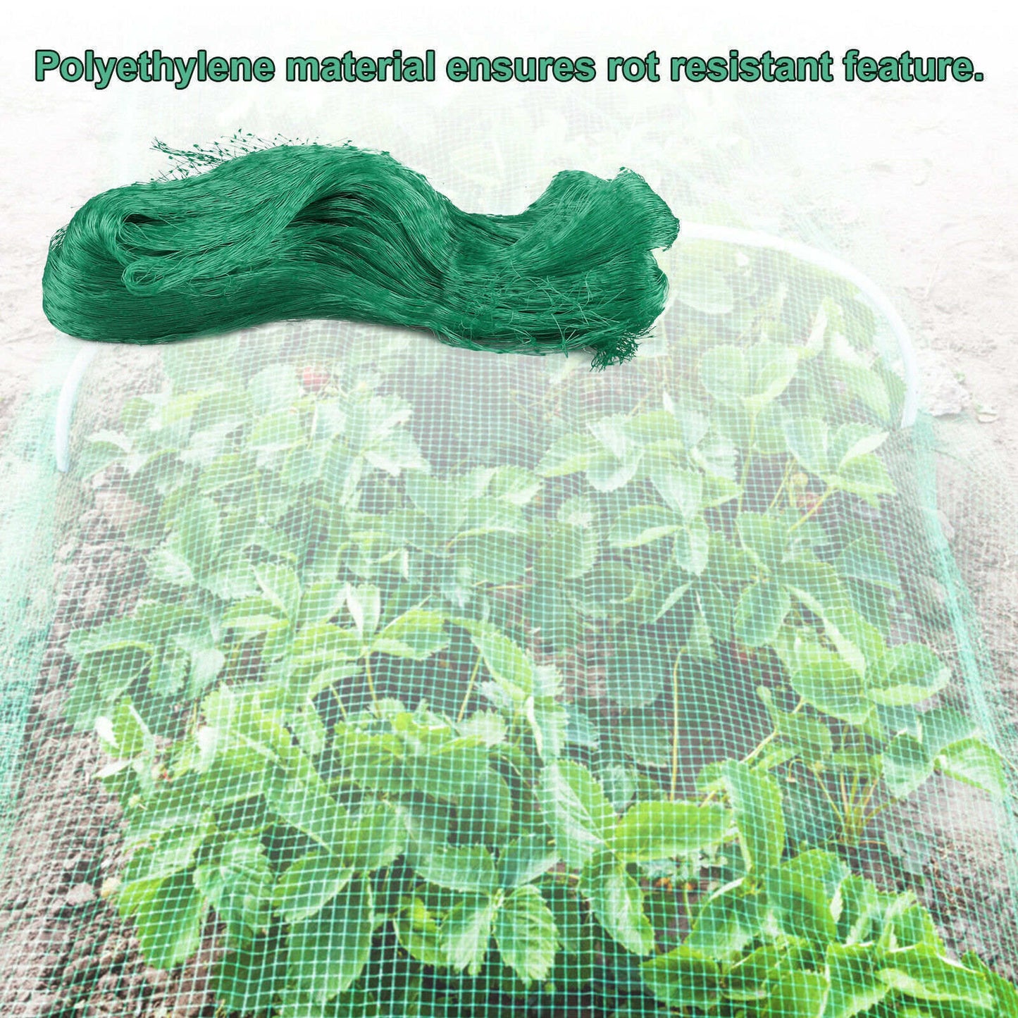 33FT Anti Bird Netting Pond Net Protection Tree Crops Plants Fruits - spt