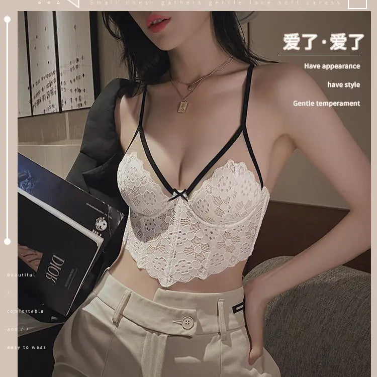 French Ultra-Thin Women's Bra Set for Summer - Lingerie