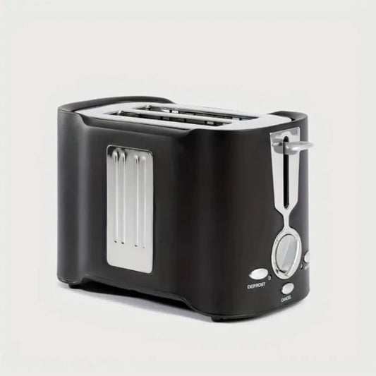 2 Slice Toaster, Quick  Even Results Every Time, Wide Slots Fit Any Size Bread Drop-Down Crumb Tray For Easy Clean Up, Stainless Stee