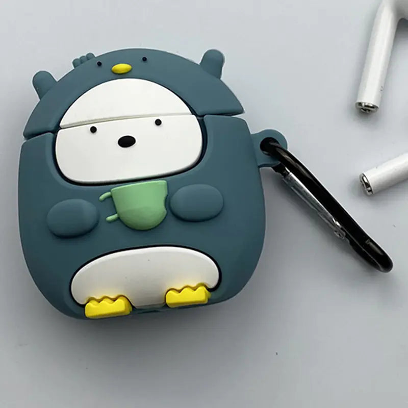 Cute Silicone Case for AirPods 3 & Pro 2 Wireless Earbuds