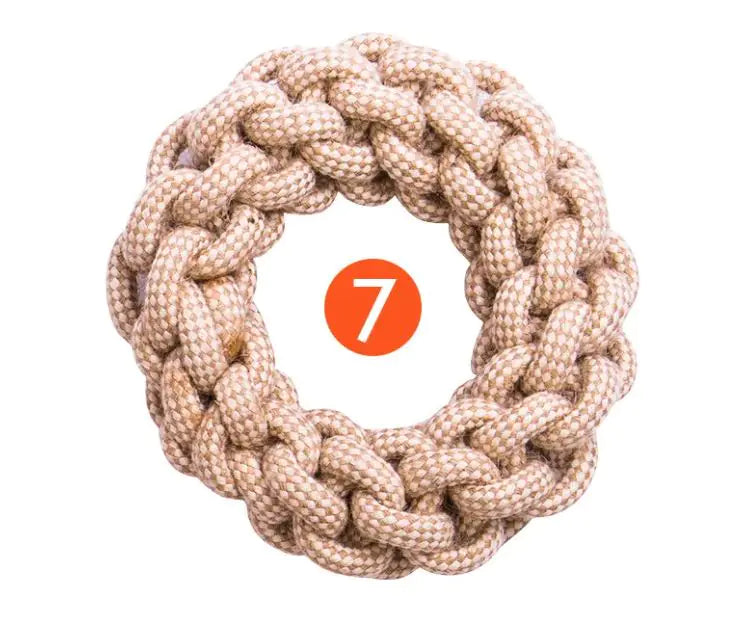 Cotton Hemp Dog Toy Set - 888