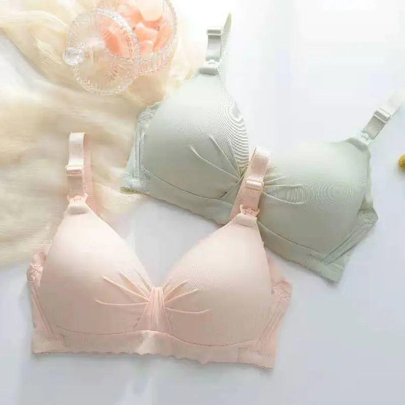 Cotton Maternity Nursing Bras for Breastfeeding Women - Lingerie