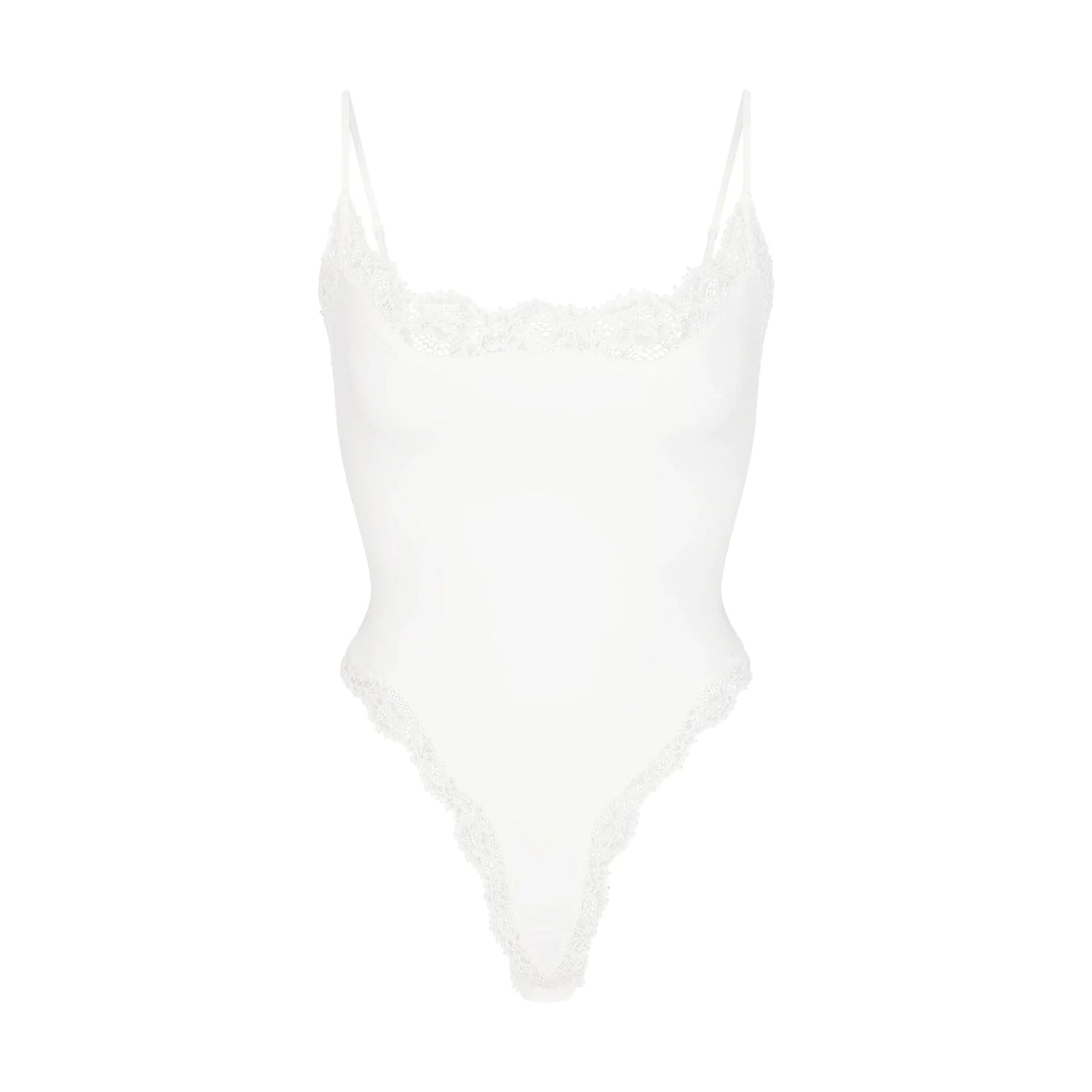 Strappy Lace One-Piece Open Crotch Bodysuit – Comfortable Lingerie