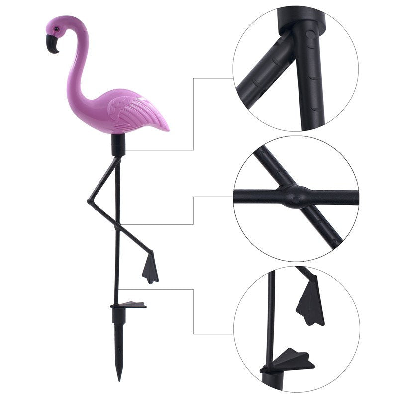 Solar Flamingo Garden Light - 888
