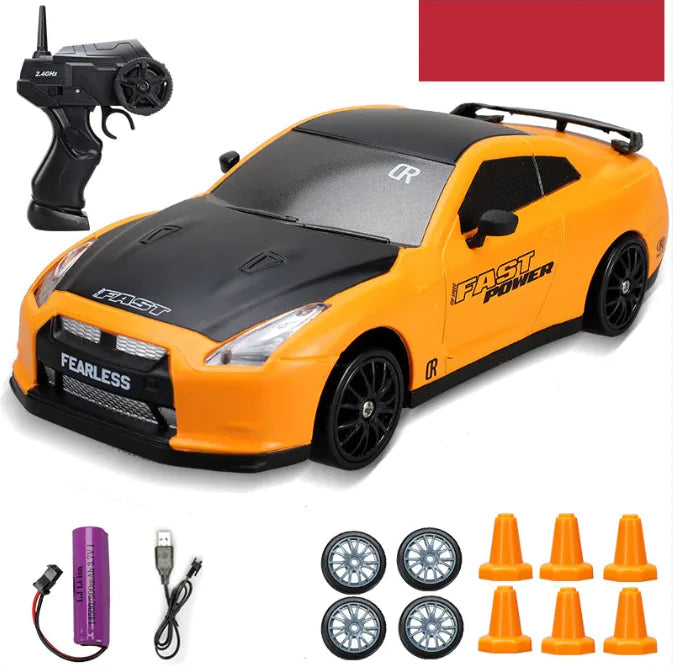 Huangbo 4WD Remote Control Car RC Drift Car Electric Charging Toy - 888
