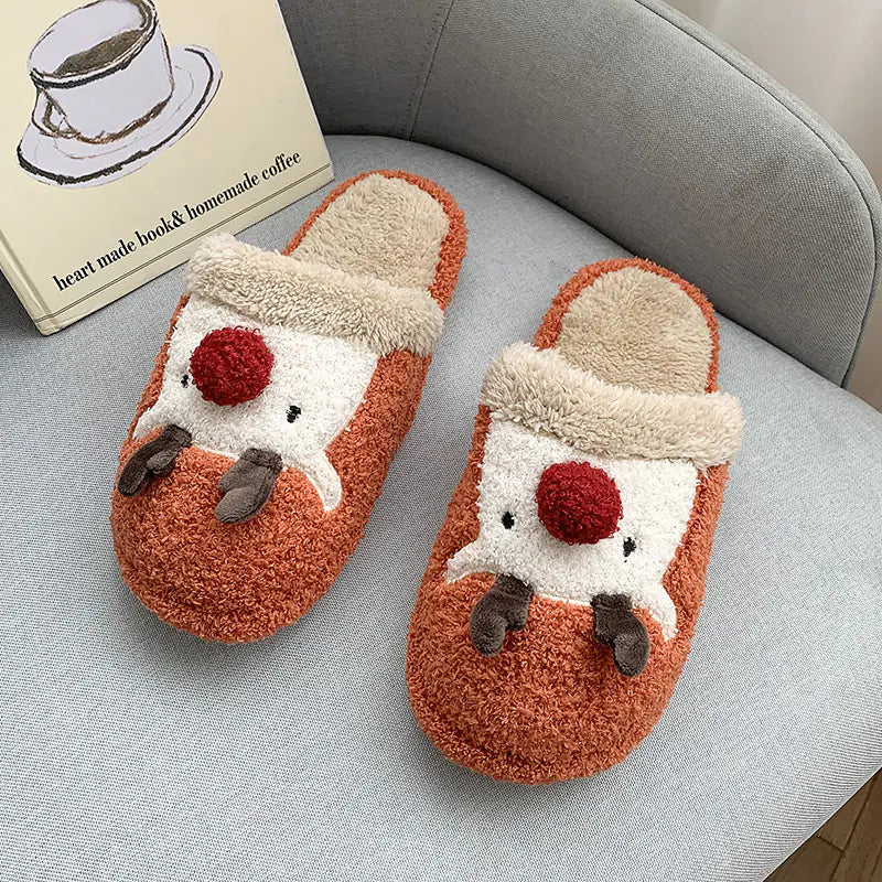 Cute Elk Hair Shoes for Autumn and Winter- 888